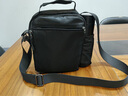 吉普（JEEP）斜挎包男大容量单肩包2025新款休闲通勤便携小背包男防泼水旅行包 黑色 实拍图
