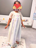 巴拉巴拉女童连衣裙儿童裙子夏装刺绣国风汉服襦裙新中式208225111032 实拍图
