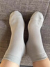 猫人纯棉袜子男夏季网眼透气全棉短袜抑菌防臭夏季薄款低帮船袜 【5双装】自选颜色咨询客服备注 均码 实拍图