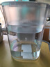 飞利浦（PHILIPS）净水壶 滤水壶 家用过滤壶 厨房自来水过滤器 滤水器 过滤器滤芯 便携净水杯 AWP2814蓝色/白色 【4.2L白色】 一壶13芯专家版 实拍图