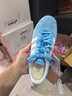 adidas T头鞋 VL COURT复古板鞋德训鞋男女阿迪达斯轻运动   蓝色/亮白/树脂黄(推荐女生选小半码)   38 实拍图