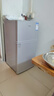 长城（GREAT WALL FRIDGE）家用迷你小冰箱小型冷冻冷藏保鲜宿舍出租房办公室节能省电双开门电冰箱 银色108L【一级能效 全国联保】 晒单实拍图