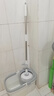 家杰优品省力拖把杆旋转加粗拖把盘尘推杆圆拖把头配件杆盘套装不含拖把头 实拍图
