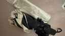 【全网爆款】手动UV折叠雨伞男女晴雨伞两用防晒遮阳黑胶伞 【新人福利】7骨手动纯色 颜色随机 实拍图