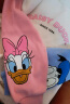 迪士尼（DISNEY）儿童女童卫衣加绒长袖不倒绒棉质宝宝上衣24冬DB131AA51米白130 实拍图