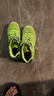回力童鞋儿童足球鞋2026春季新款男童碎钉软底防滑训练鞋学生运动鞋 荧光绿 35 内长约23.1cm 实拍图
