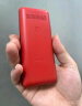 飞利浦（PHILIPS）老年人手机超长待机4G全网通 双卡双待 大字大声大按键老年老人学生儿童专用备用功能机 绚丽红 实拍图