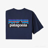 巴塔哥尼亚（Patagonia）男女情侣通勤短袖夏季P-6 Logo混纺棉休闲潮流户外透气T恤 38504 NENA L 实拍图