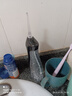 萌牙家王者冲牙器W1/proW7水牙线口腔清洁洗牙机正畸家用洁牙器 【水箱标准】石板黑(150ml) 实拍图