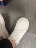 ZHR小白鞋女厚底增高轻便女鞋经典运动休闲鞋子轻奢百搭情侣鞋男女款 白黑（单里） 37 实拍图