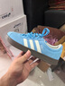 adidas T头鞋 VL COURT复古板鞋德训鞋男女阿迪达斯轻运动   蓝色/亮白/树脂黄(推荐女生选小半码)   38 实拍图