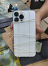 适用苹果后盖玻璃iPhone8p/xr/xs/xsmax/11pm/12/13/14防摔后玻璃 大孔玻璃送工具包 苹果13PROMAX银白色 实拍图