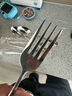 京东京造 叉子 水果叉牛排西餐餐具不锈钢食品用分餐【烤漆工艺】4只装 实拍图