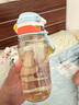 babycare儿童水杯吸管杯双饮二合一户外运动水壶上学大容量PPSU-满杯600ml 实拍图