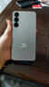 Smorss适用三星s25+手机壳 s25+保护套MagSafe磁吸软边镜头全包防摔保护壳磨砂防指纹亲肤男女超薄 黑色 实拍图