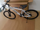 喜德盛（xds）26款山地自行车成人黑客380黑客350黑客500黑客700男士学生上班女 白灰17寸【黑客350】 实拍图