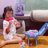 麦格萌艾莎公主化妆品玩具女孩生日礼物2-3-6岁过家家梳妆台儿童节礼物 梦幻冰雪梳妆台【送3娃娃/礼盒】 娃娃装扮台小女生3-7岁礼物 实拍图