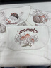 imomotoa类纯棉隔汗巾儿童幼儿园擦汗巾宝宝吸汗巾夏季用品 3条装 蘑利丛林 (4层竹棉吸湿透气) L码（24cm*38cm） 晒单实拍图