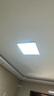 雷士（NVC） LED吊顶灯盘平板灯石膏板嵌入式格栅灯工程面板灯 白光 面板灯 超亮 48W 实拍图