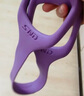 SND瑜伽拉力带健身开背拉力器弹力带美腿练背拉力绳8字拉伸肩背神器 加厚款-香芋紫25磅 实拍图