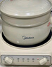 美的（Midea）电煮锅 电蒸锅 电炒锅 电热锅 2.6L分体式 小型1-2人学生宿舍多功能锅 泡面锅 XZC2061 配蒸笼 实拍图
