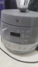 美的（Midea）【国家补贴】0涂层精钢厚釜电压力锅5L双胆全自动智能预约家用煲汤煮饭电饭煲C5856G高压锅4-6人 实拍图