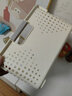 名创优品同款 杂物收纳筐塑料桌面收纳盒厨房橱柜零食玩具整理筐 奶油色高款特大号 实拍图