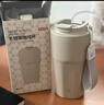 京东京造 保温杯 咖啡杯水男士女儿童学生 伴手礼品316不锈钢 乳白色480ml 实拍图