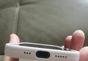 W&P适用iphone16手机壳液态硅胶苹果16保护套16亲肤镜头全包高级感软壳防摔简约男女新白色wp 实拍图