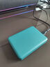 东芝（TOSHIBA）4TB 移动硬盘机械 V10系列 USB3.2 Gen 1 黛绿 大容量 兼容Mac 高速传输 密码保护 轻松备份 实拍图