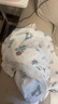 童颜 新生婴儿包单初生宝宝产房襁褓裹布包巾包被纱布抱被儿童浴巾 实拍图