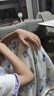 DEESHA 笛莎女童纯棉睡裙小女孩睡衣纯棉夏季透气网眼中大童裙白底蓝莓花150 晒单实拍图