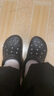 卡骆驰crocs洞洞鞋贝雅男鞋女鞋轻便耐磨一脚蹬拖鞋休闲鞋|10126 黑色-001 40 (250mm) 实拍图
