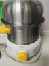 美的（Midea）【国家补贴】煮蛋器蒸蛋器双层14颗蛋家用自动断电迷你鸡蛋羹神器防干烧不锈钢便携式MZ-ZDE1602 实拍图