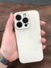 品胜 适用苹果16Pro手机壳 iPhone16Pro柔性液态壳全包防摔防磨防震亲肤男女款超薄保护套软壳 蓝色 实拍图