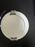 飞利浦（PHILIPS）恒灵7W led超薄客厅嵌入式筒灯吊顶用开孔100-105mm暖黄光3000K 实拍图