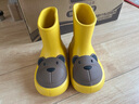 幸福玛丽（Cheerful Mario）宝宝雨靴儿童雨鞋防水婴儿幼儿男童女童水鞋男孩女孩女款内长17cm 实拍图
