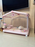 爱丽思（IRIS）宠物笼子狗笼猫笼大型犬中小型幼犬泰迪比熊猫咪狗狗用品兔笼 【小号粉色】推荐小型犬（带食盆） M-中型 实拍图