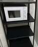 全品屋厨房落地置物架多层架子收纳架用具家用多功能储物层架微波货炉架 【5层碳钢加厚】长50宽40高160 实拍图