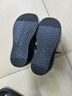保罗骆驼大脚骨不挤脚宽头休闲男鞋春47胖脚宽鞋楦48大码49网面透气运动鞋 黑色【双网】 【建议拍大一码】 40 实拍图
