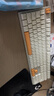 ikbc Z108键盘机械键盘电脑办公键盘电竞游戏键盘咖色108键有线红轴PBT键帽两段脚撑经典窄边框键盘 实拍图