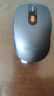 联想（Lenovo） 无线蓝牙双模充电鼠标 蓝牙5.0/3.0 便携办公鼠标人体工学设计 Howard风暴灰充电版 实拍图
