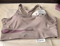 VICTORIATOURIST瑜伽服女套装健身服跑步运动套装女普拉提带胸垫吊带两件套紫XL 实拍图
