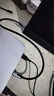 山泽USB4全功能数据线适用苹果15华为pro手机充电线pd快充iPhone16笔记本4.0双type-c雷电4传输0.5米 实拍图