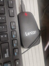 雷克沙（Lexar）USB 3.2高速读卡器 CFexpress Type B存储卡读卡器550U 8K素材20Gbps传输 Type-C接口 实拍图