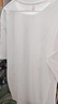 夏季纯棉短袖男女同款宽松休闲短袖T恤情侣潮流百搭ins圆领半袖 白色 2XL 155-170斤 实拍图