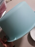 茶花（CHAHUA）塑料盆洗脸盆加厚加深家用加深学生宿舍洗衣服盆子洗脚盆塑料盆 1个装【39cm蓝色】 加厚加深 实拍图