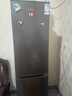 荣事达（Royalstar）212升中型冰箱双开门一级能效风冷无霜 冷藏冷冻小型家用免除霜节能省电低音保鲜电冰箱 256升双门【风冷无霜 一级能效】钛深灰 实拍图