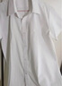 罗蒙儿童短袖白色衬衫春夏新款男童女童衬衣校服 白色短袖衬衫 150 实拍图
