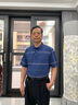 老爷车（LAOYECHE）爸爸含棉凉感短袖T恤男夏季新款中老年男士POLO衫父亲节礼物实用 YT252260201灰绿色 XL (180) 【推荐体重135-150斤】 实拍图